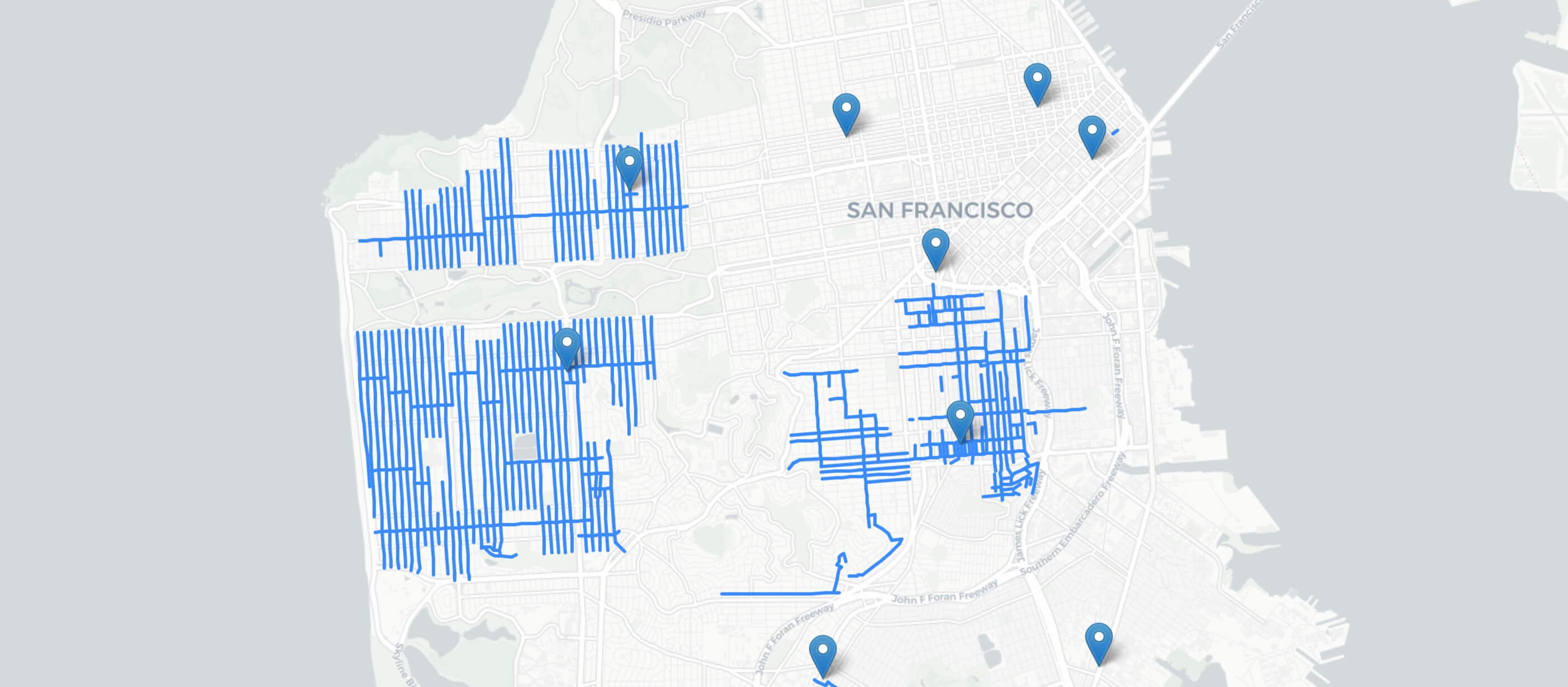 Sonic fiber map permits.